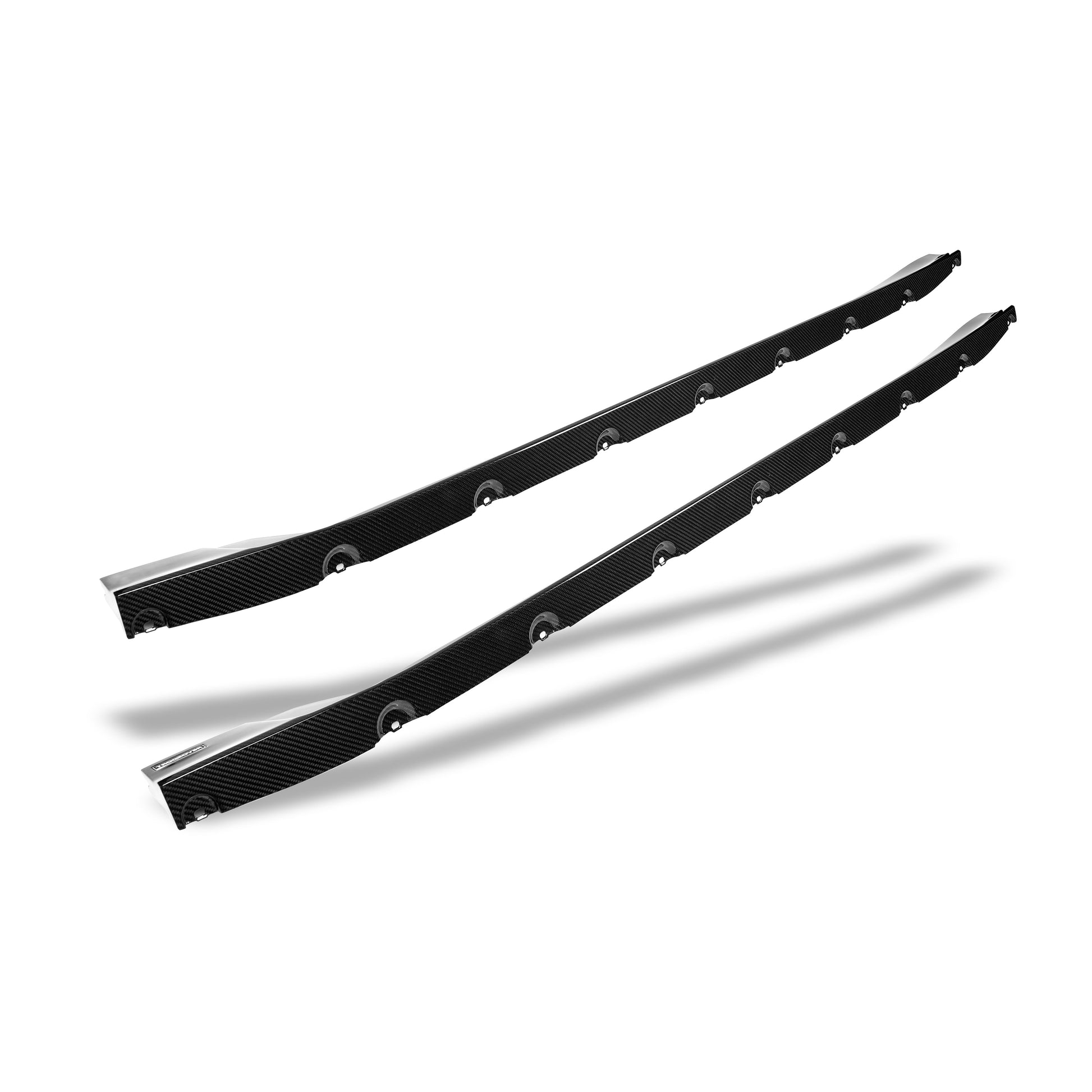 BMW M4 G82 carbon side skirt contour profile close up