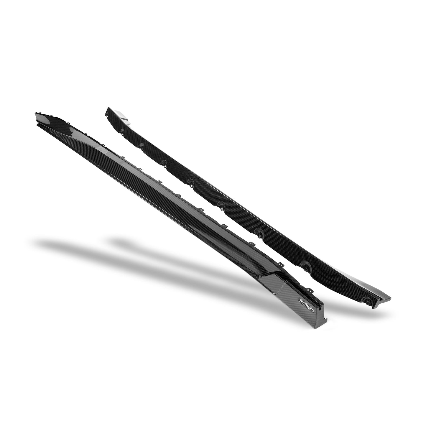 BMW M4 G82 carbon side skirt front section close up
