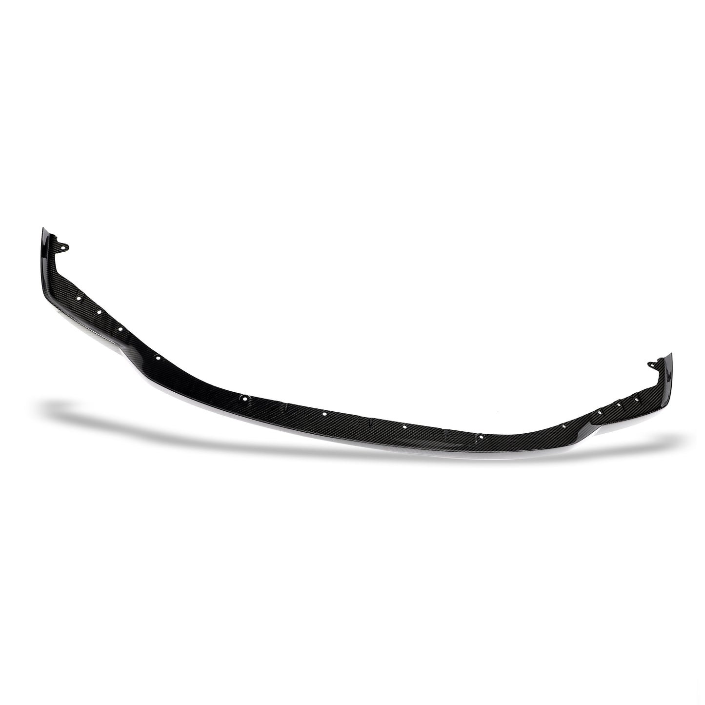 G82 M4 carbon splitter surface weave texture close-up