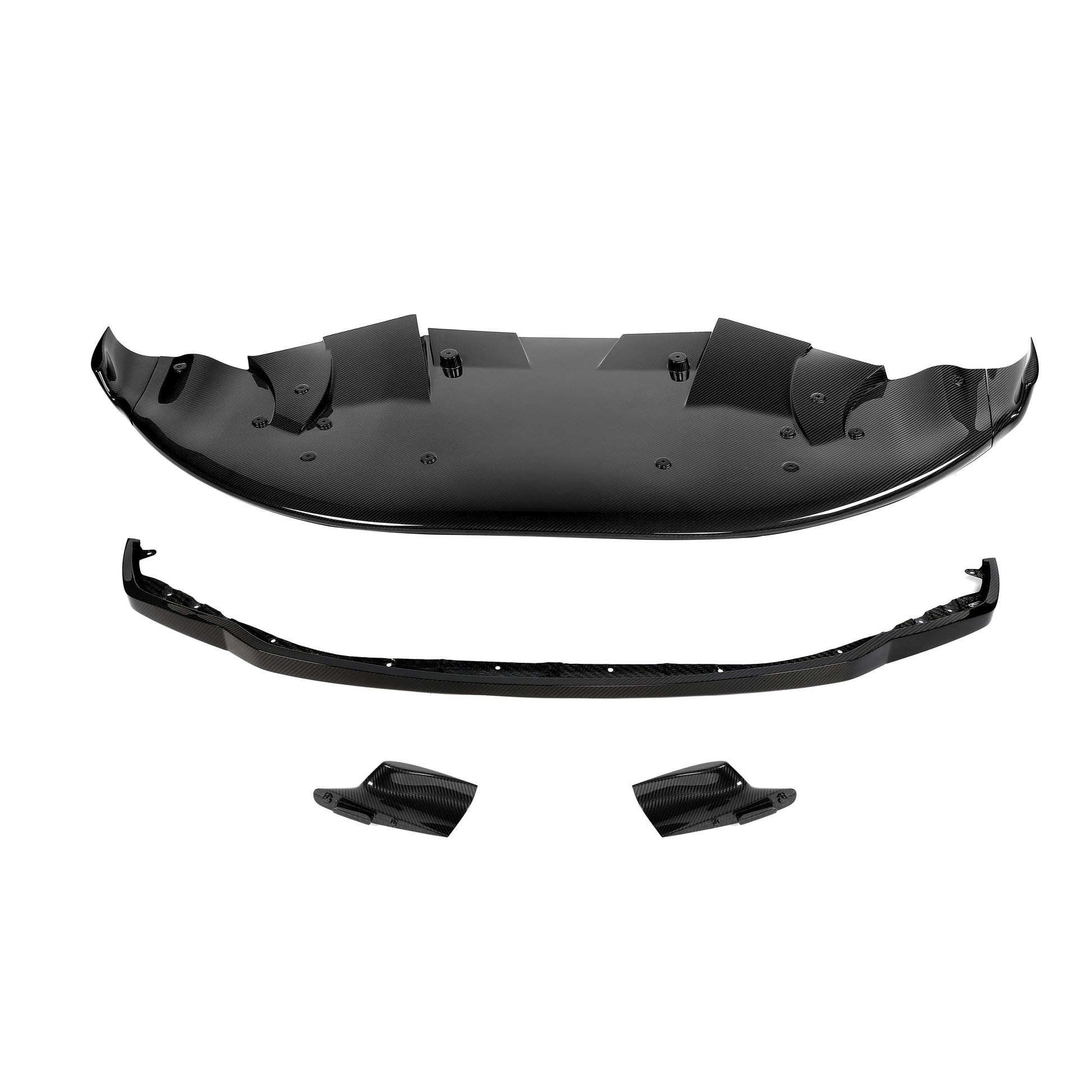 G82 M4 carbon splitter diffuser channel detail