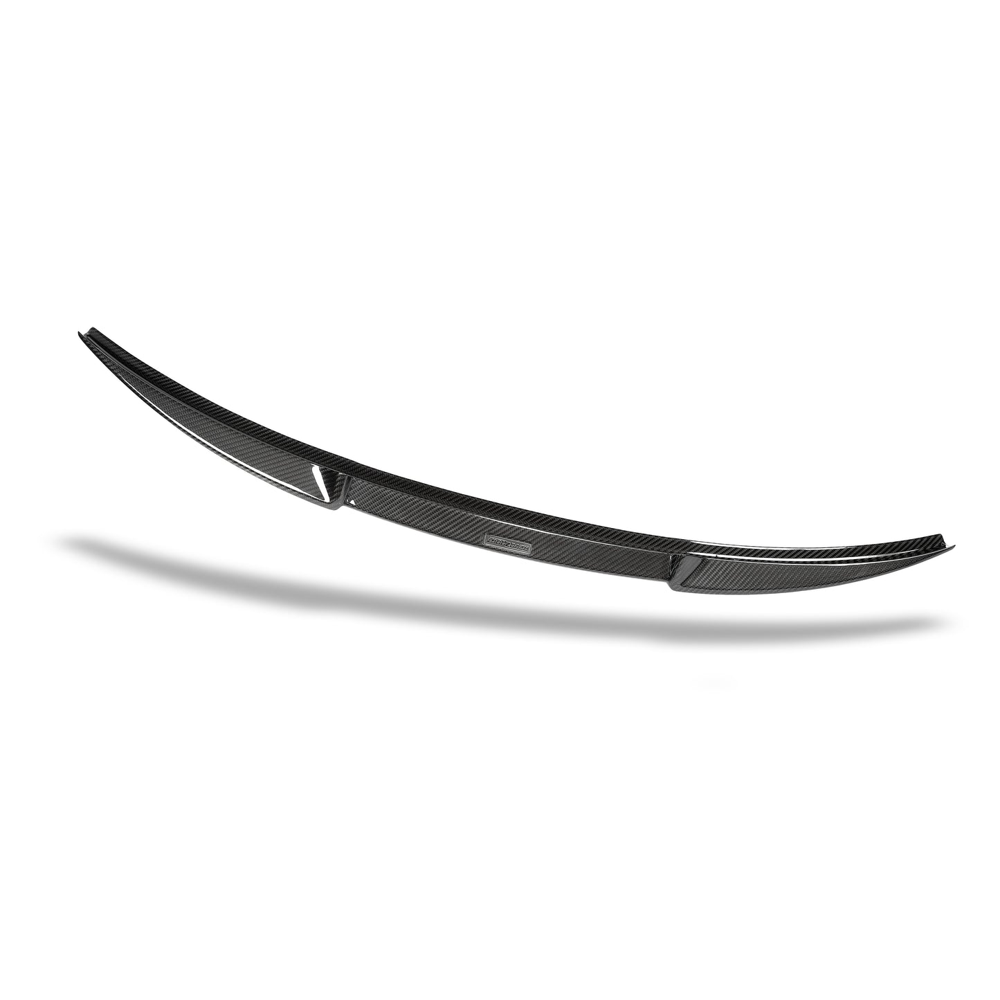 BMW M4 G82 carbon spoiler fitted on coupe rear deck
