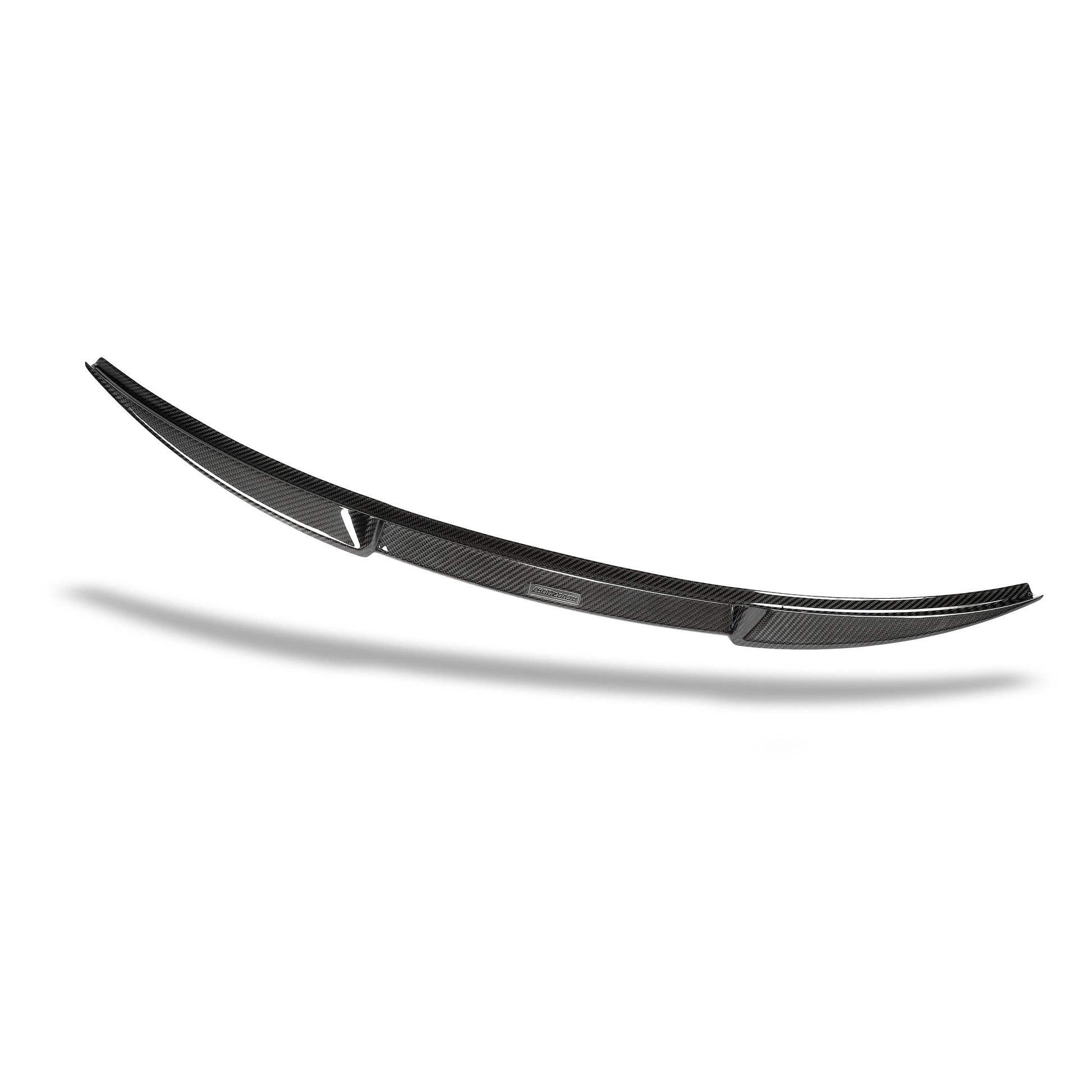 BMW M4 G82 carbon spoiler fitted on coupe rear deck