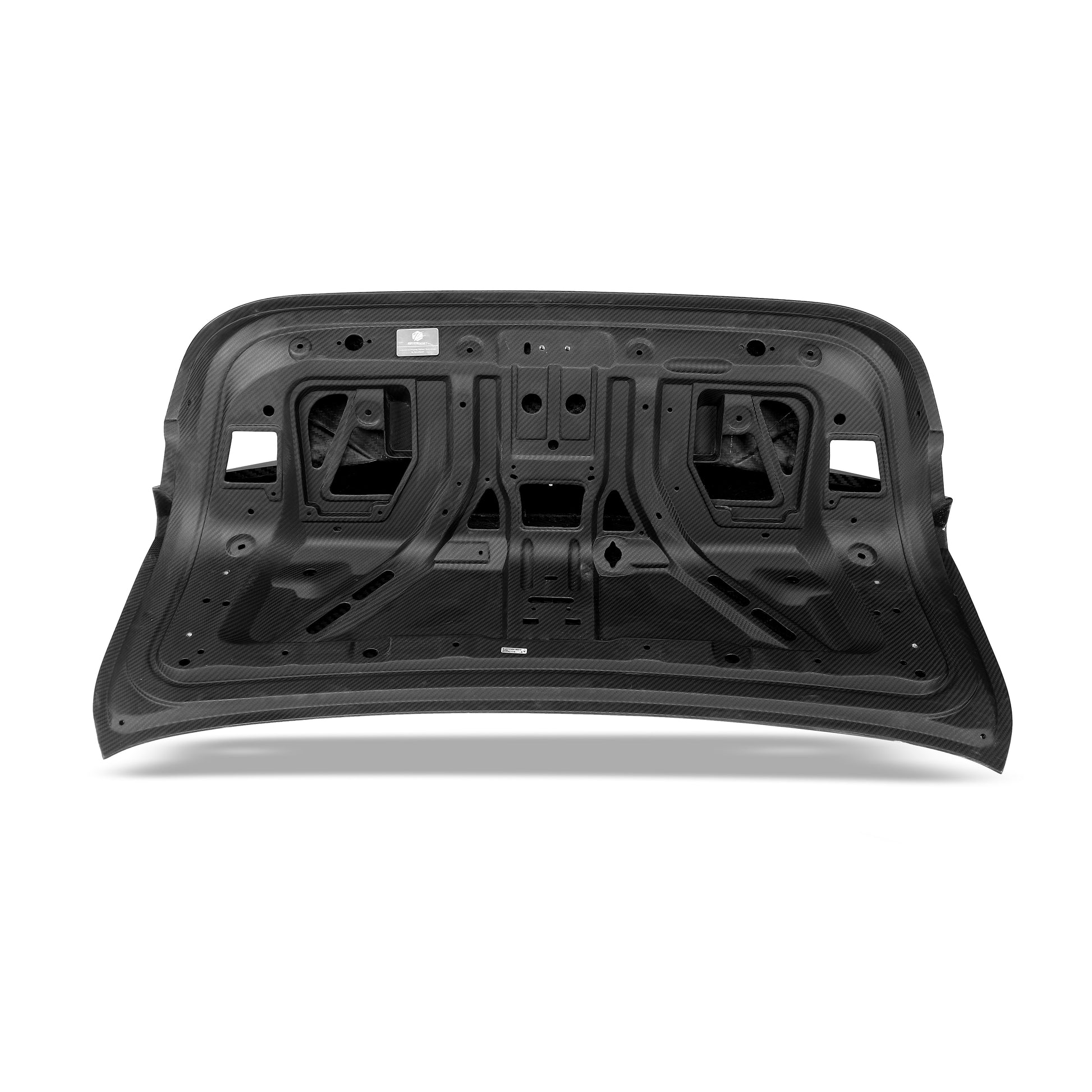 BMW M4 G82 carbon fiber decklid contour detail shot