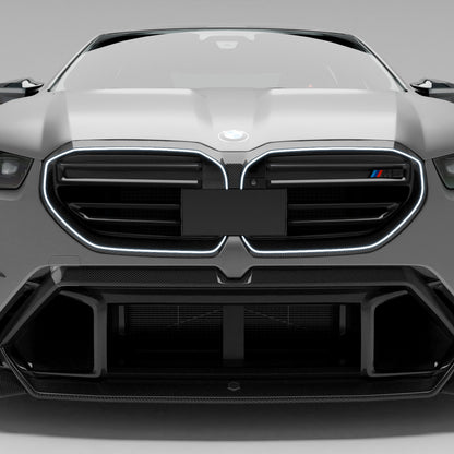 BMW M5 G90 carbon fiber air vent finish surface detail