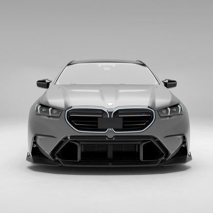 BMW M5 G99 Touring carbon fiber front air vents front view
