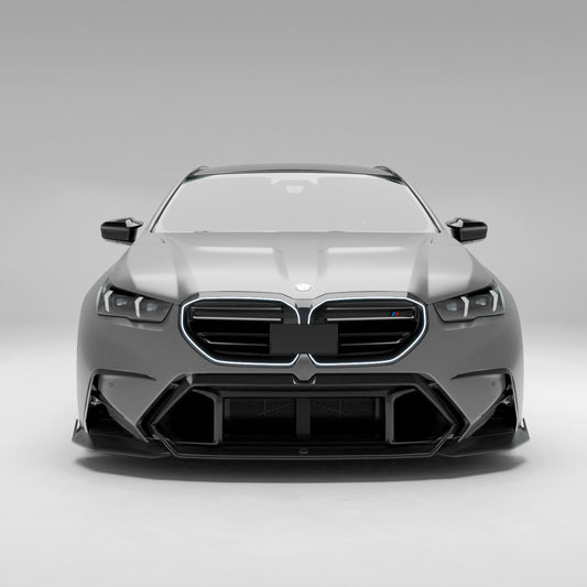 BMW M5 G99 Touring carbon fiber front air vents front view
