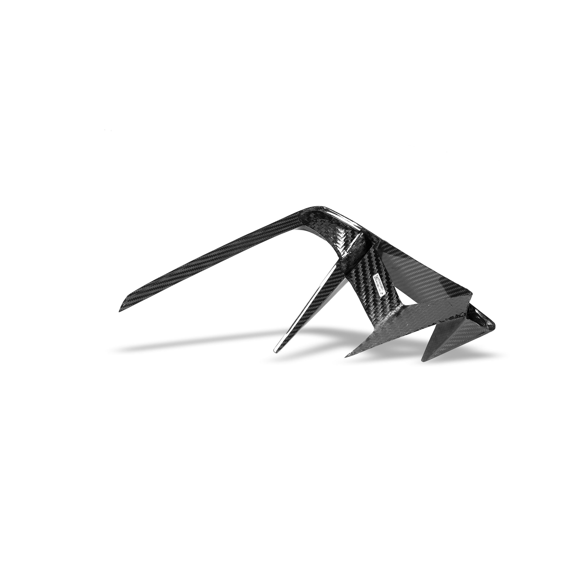 G99 Touring carbon front canard angled edge view
