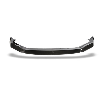 Carbon fiber front lip fitment under BMW M5 G99 bumper