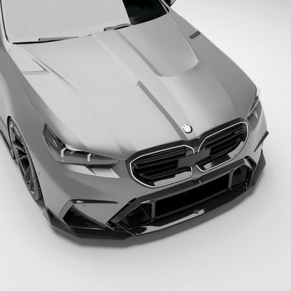 BMW M5 G99 Touring vented carbon fiber hood front view