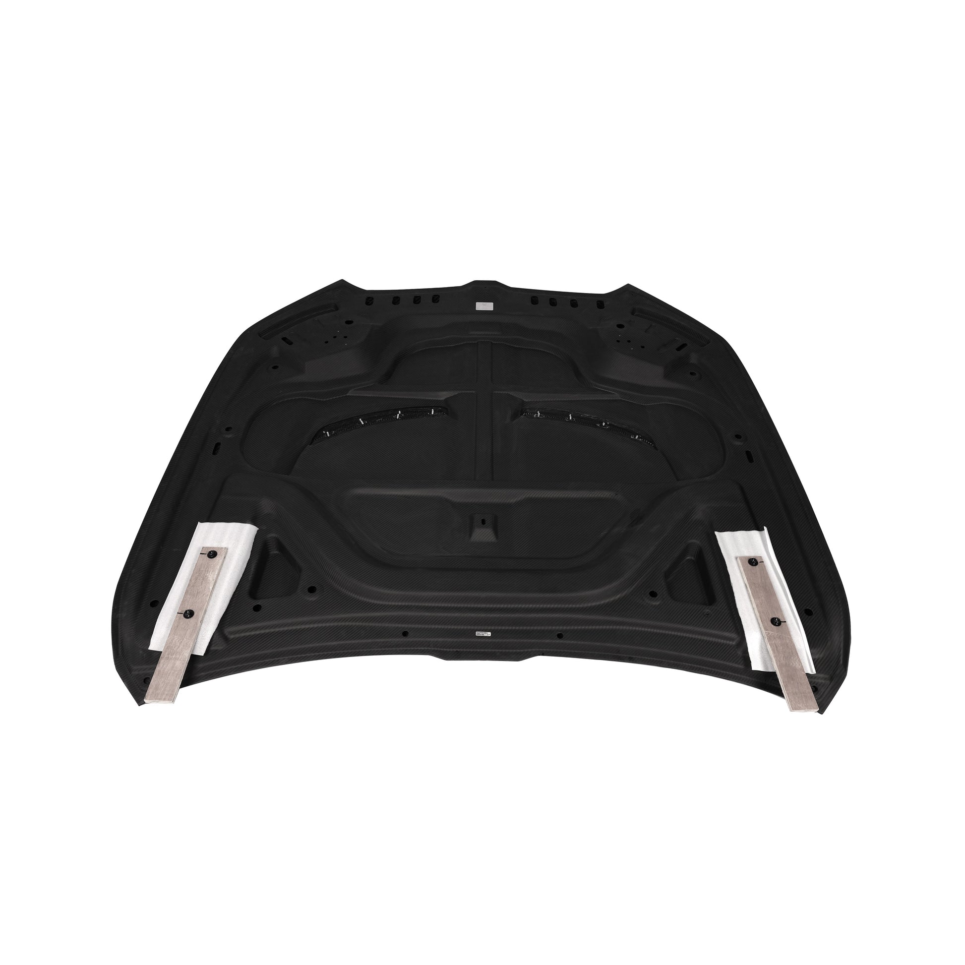 BMW M5 G99 carbon fiber vented bonnet center ridge view