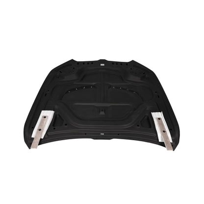 BMW M5 G99 carbon fiber vented bonnet center ridge view