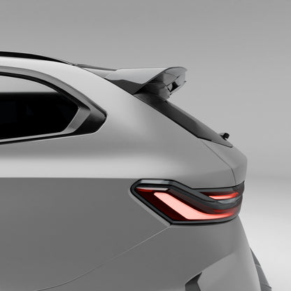 BMW M5 G99 Touring carbon fiber roof spoiler top-down view