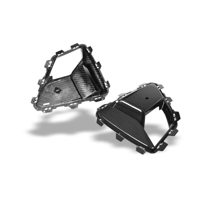BMW X5M F95 LCI carbon fiber air vents studio product view