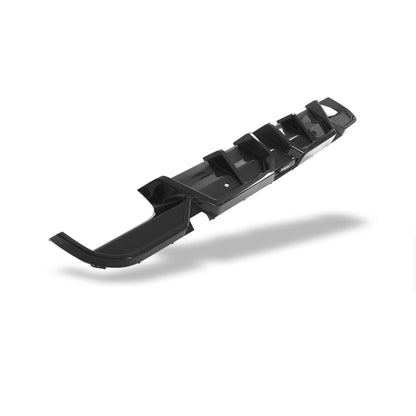 BMW X5M F95 LCI carbon fiber rear diffuser gloss surface close-up