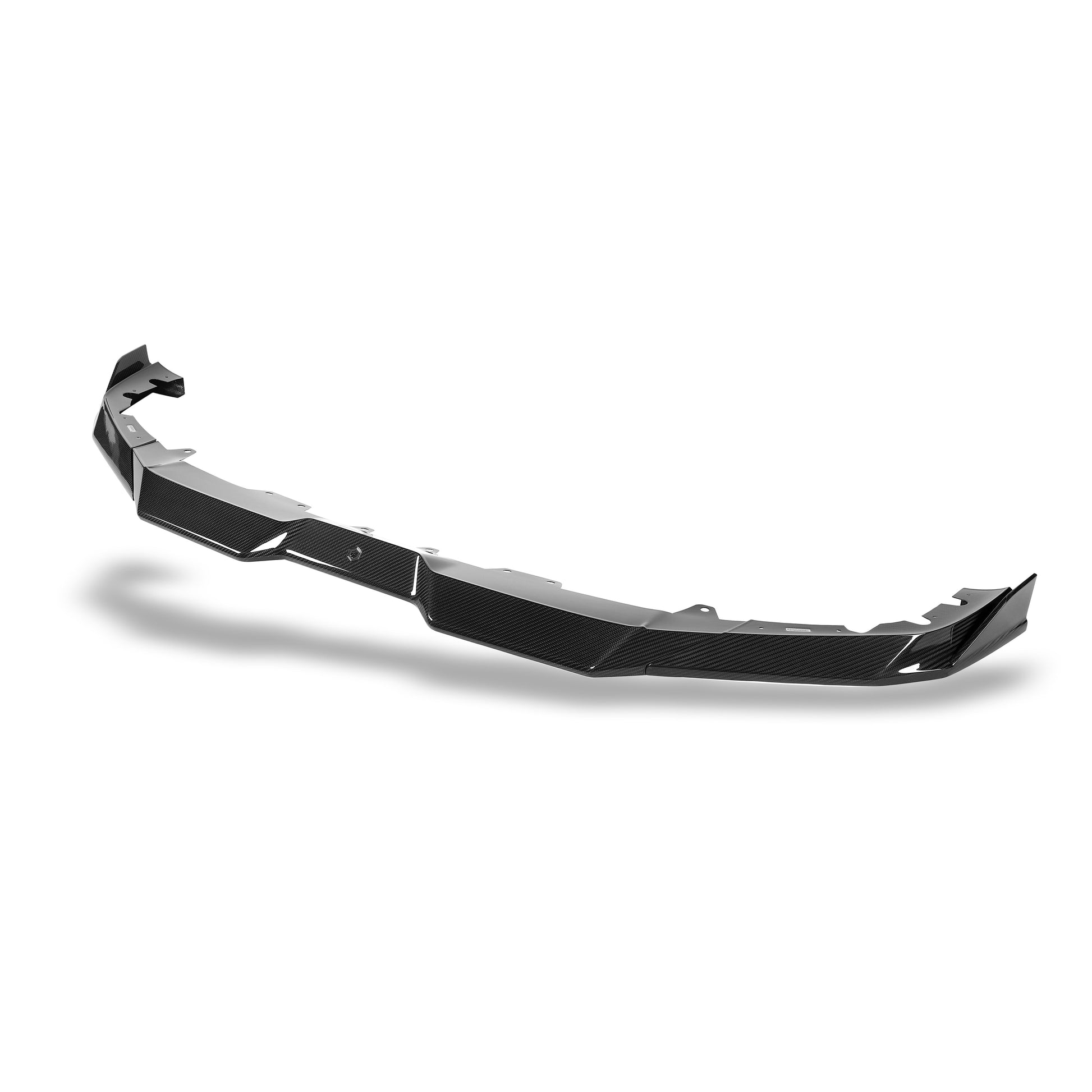Carbon fiber front lip for BMW X6M F96 LCI, full front profile