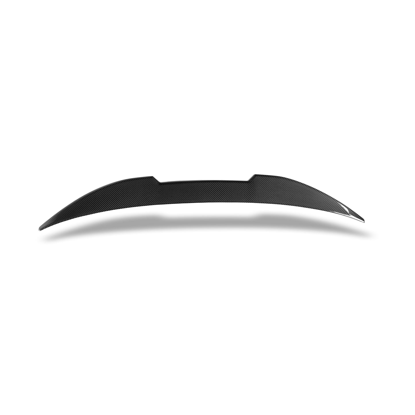 BMW X6M F96 LCI carbon spoiler twill weave surface close-up