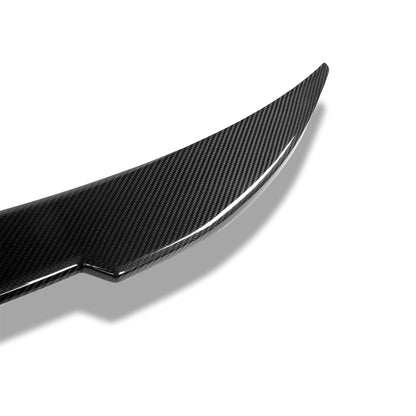 BMW X6M F96 LCI carbon spoiler end cap detail