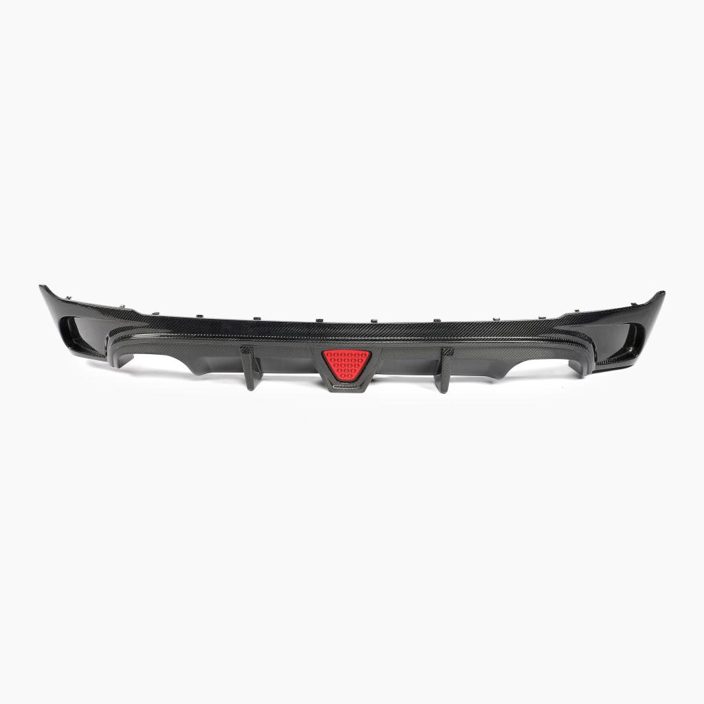 ST Style Carbon Fiber Rear Diffuser for BMW 2 Series F22/F23 M Sport (2014–2021)