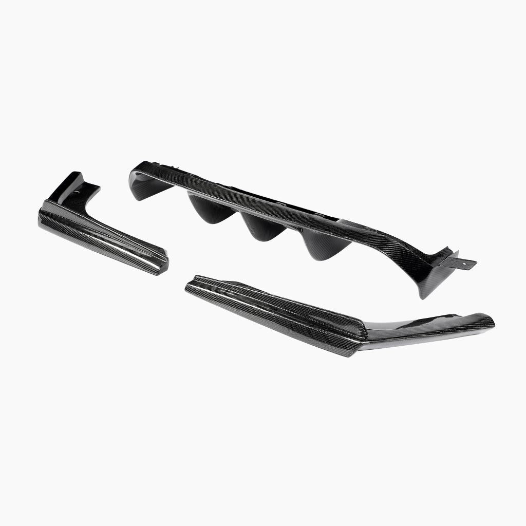 V Style Carbon Fiber Rear Diffuser for BMW M3 F80, M4 F82/F83 (2014–2020)
