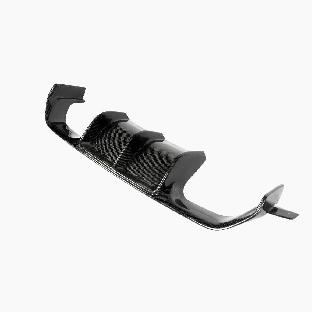 V Style Carbon Fiber Rear Diffuser for BMW M3 F80, M4 F82/F83 (2014–2020)
