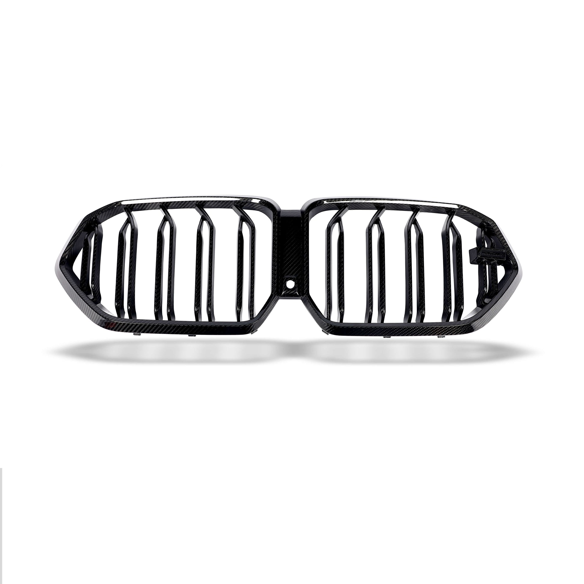 X6M F96 carbon front grille shown from the front
