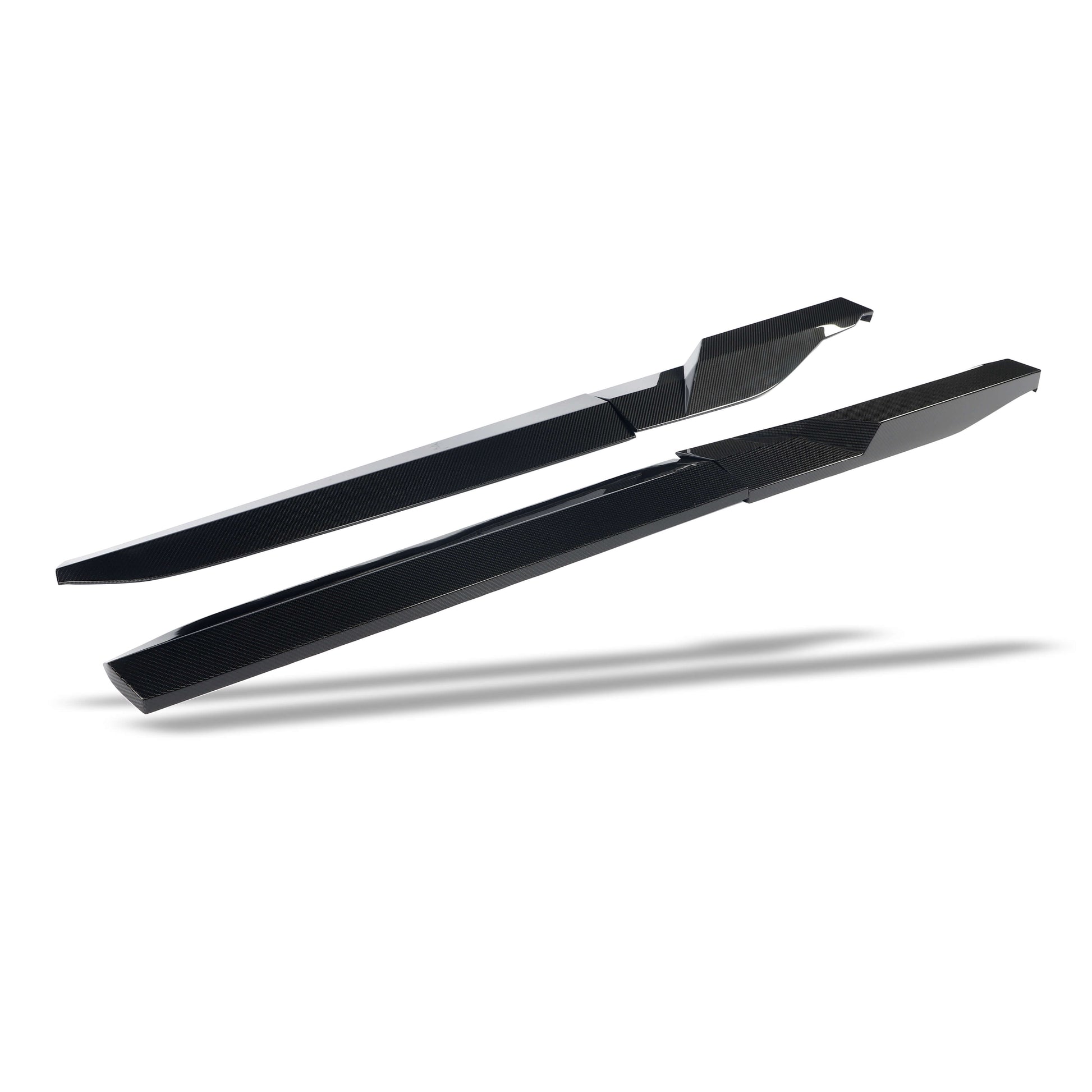 BMW XM G09 carbon fiber door trim angled product view two