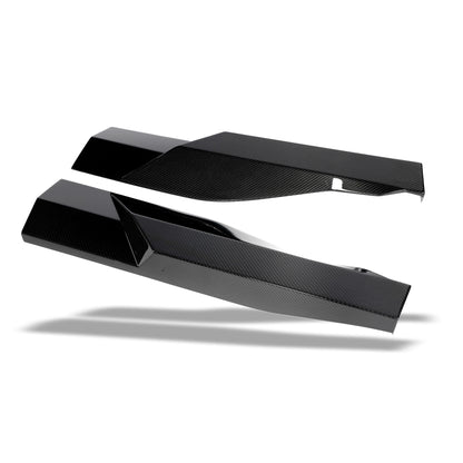BMW XM G09 carbon fiber door trim surface texture view three