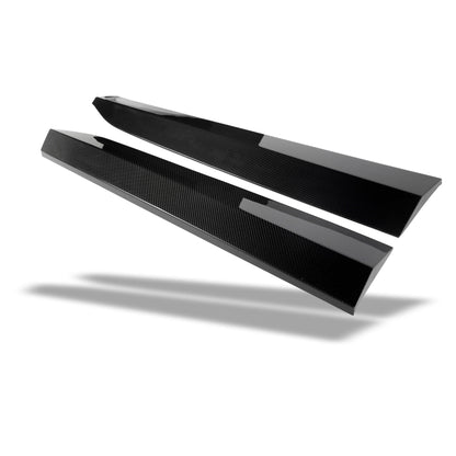 BMW XM G09 carbon fiber door trim edge detail view four