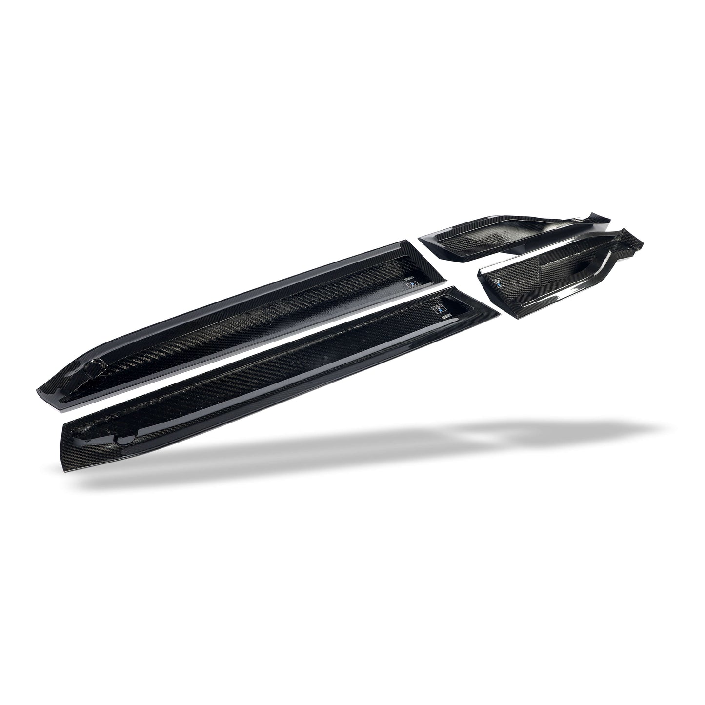 BMW XM G09 carbon fiber door trim full panel view six