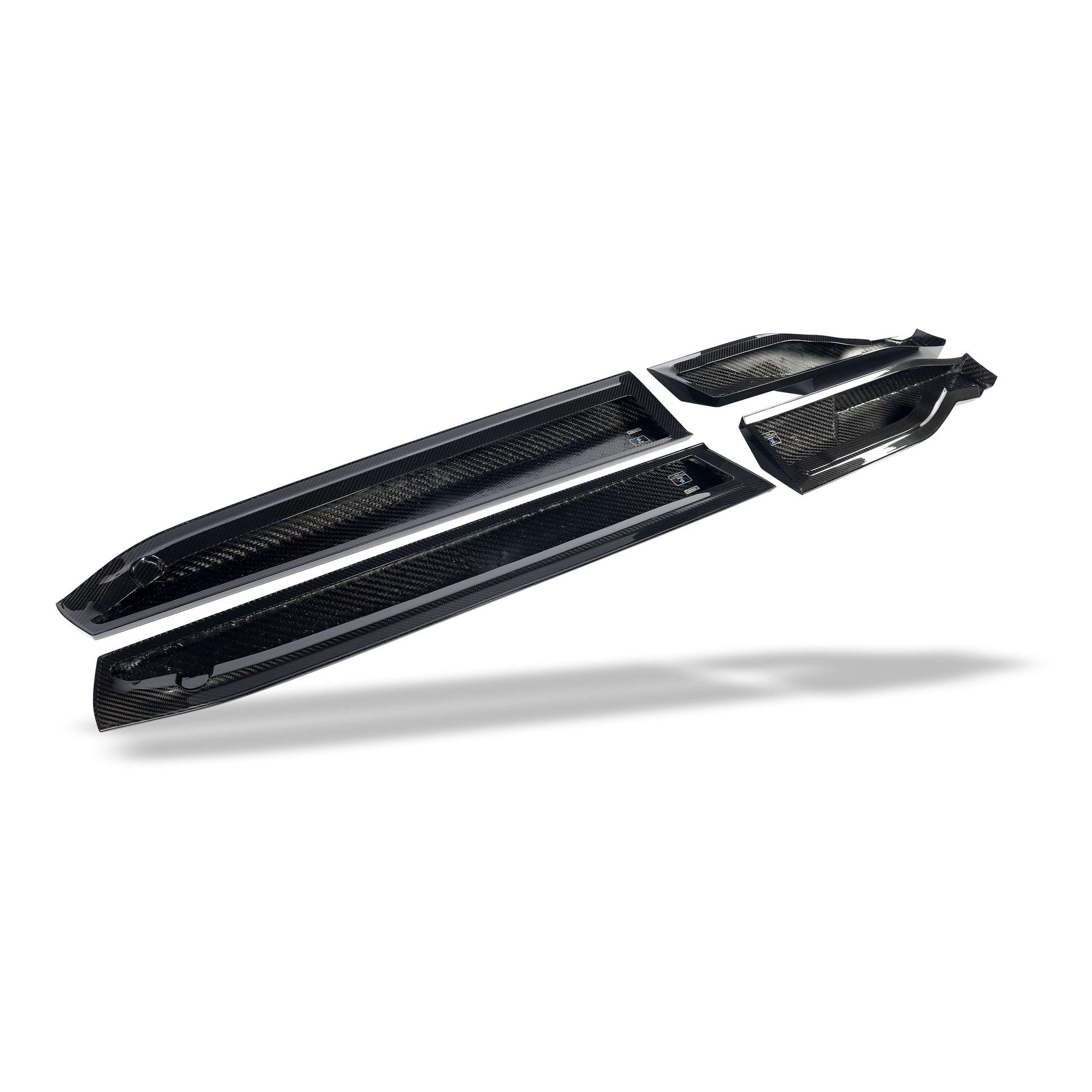 BMW XM G09 carbon fiber door trim full panel view six