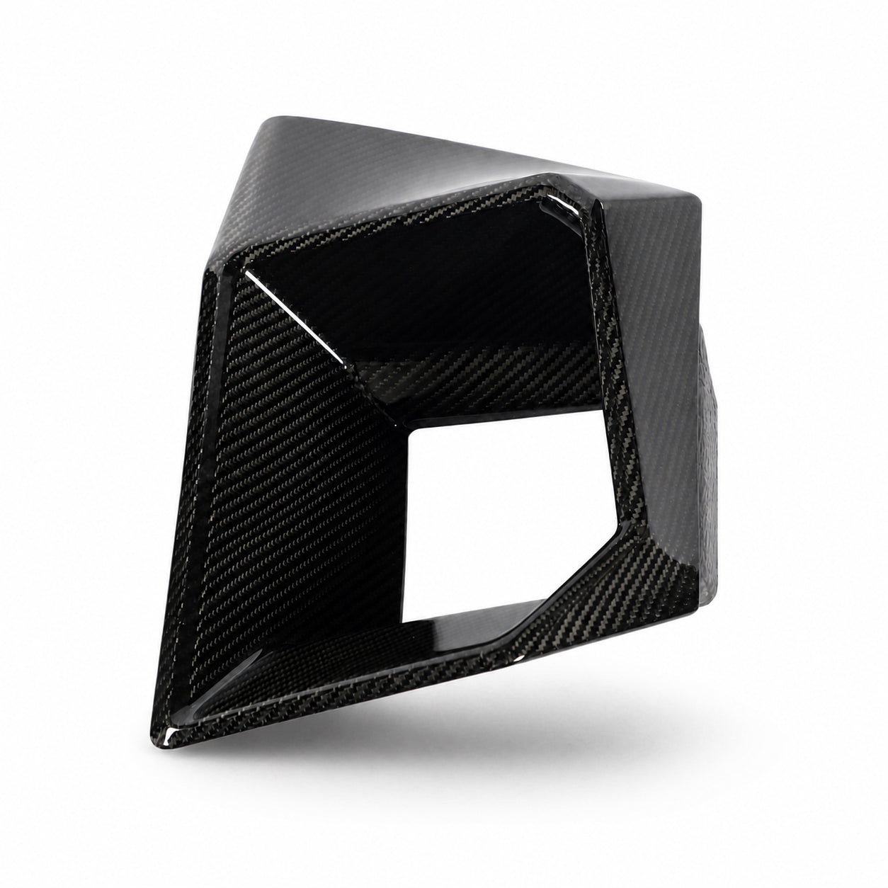 BMW XM G09 carbon fiber front vents showing left and right symmetry