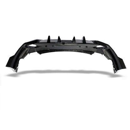 BMW XM G09 carbon fiber rear diffuser weave texture view six