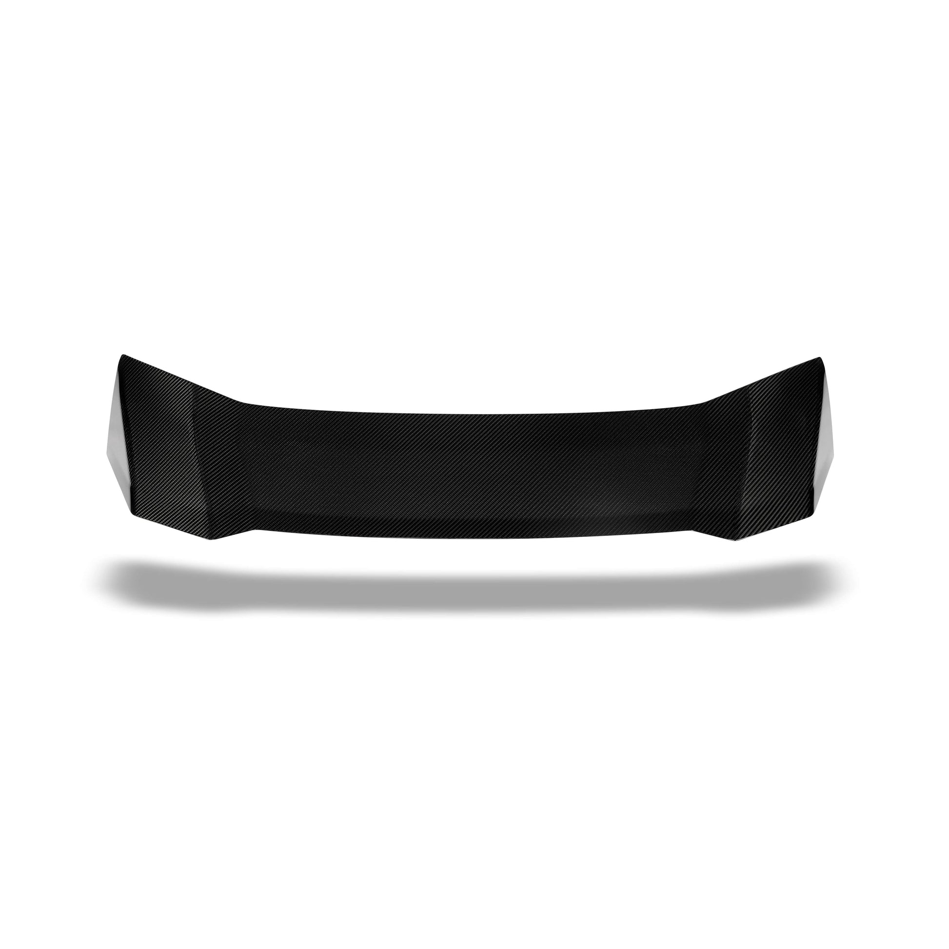 BMW XM G09 carbon fiber roof spoiler angled product view one