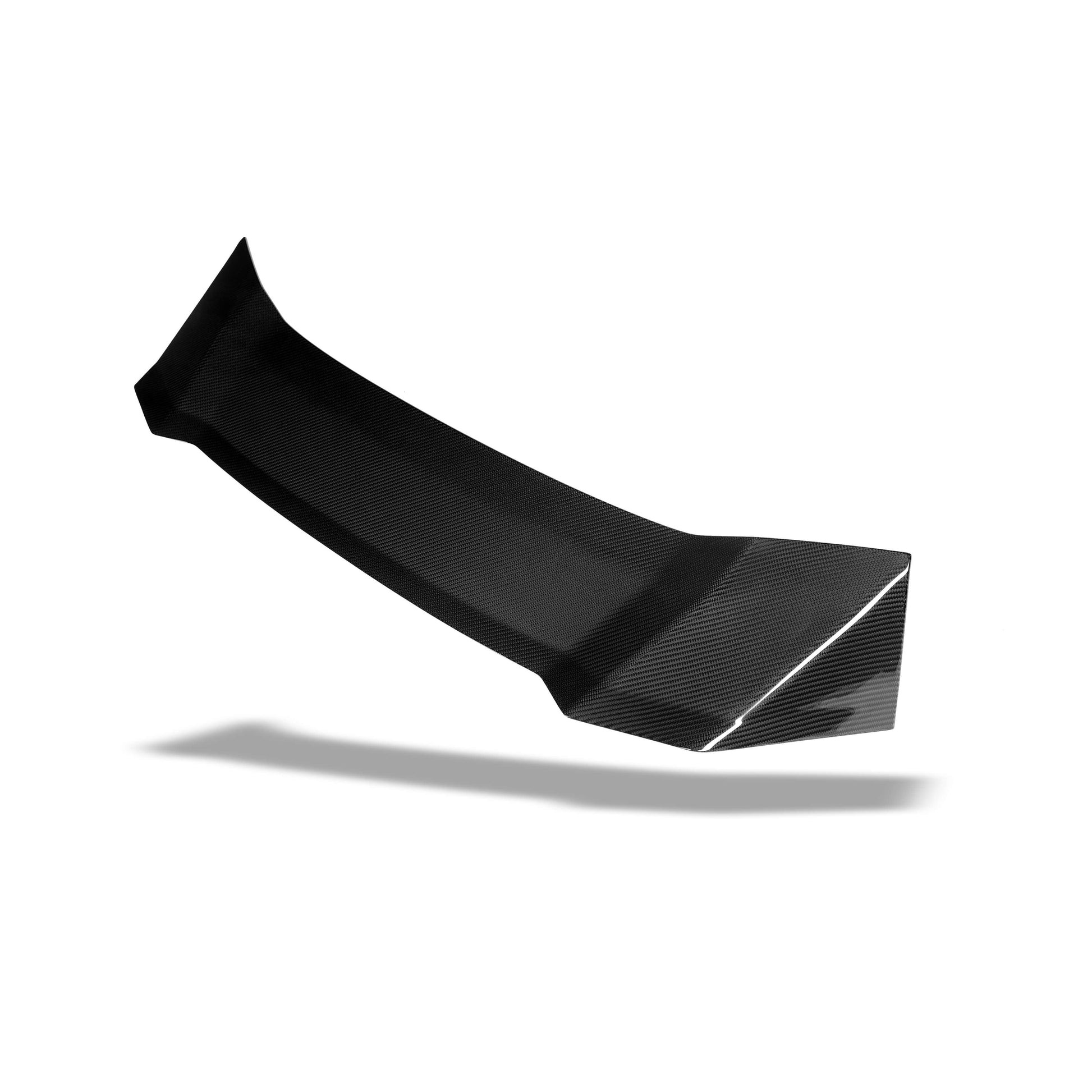 BMW XM G09 carbon fiber roof spoiler edge profile view three
