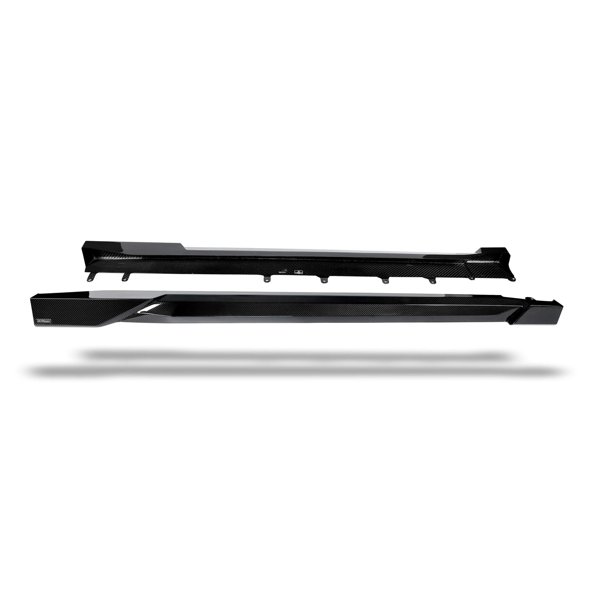 BMW XM G09 carbon fiber side skirt product detail view one