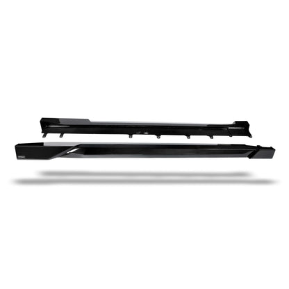 BMW XM G09 carbon fiber side skirt product detail view one