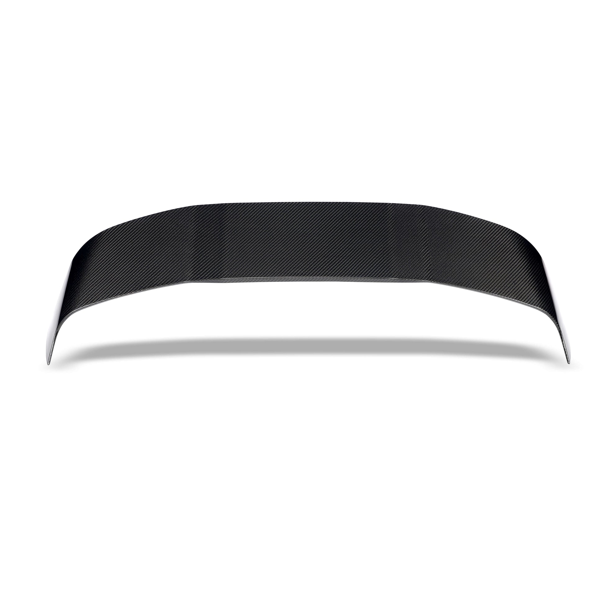 BMW X3M F97 LCI carbon fiber roof spoiler underside detail