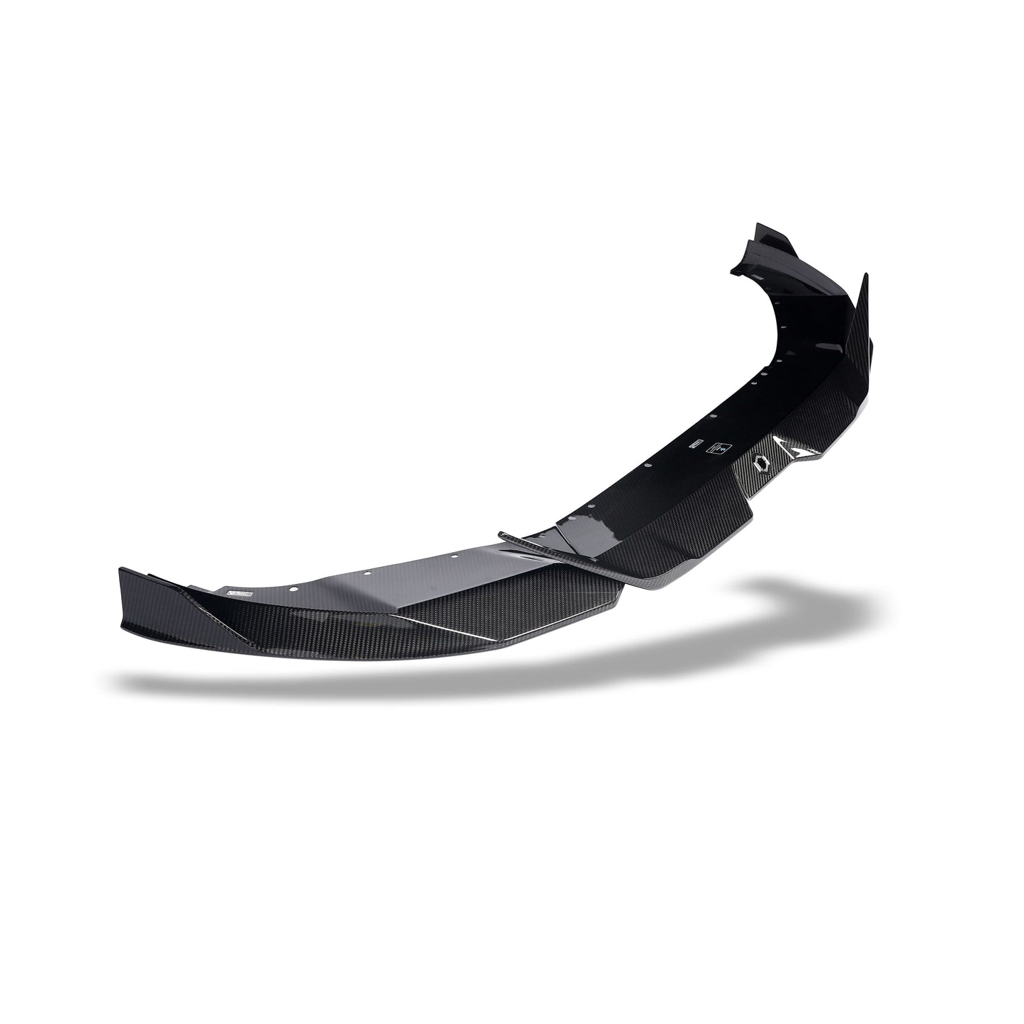 BMW X3M F97 X4M F98 LCI carbon front lip lower bumper view