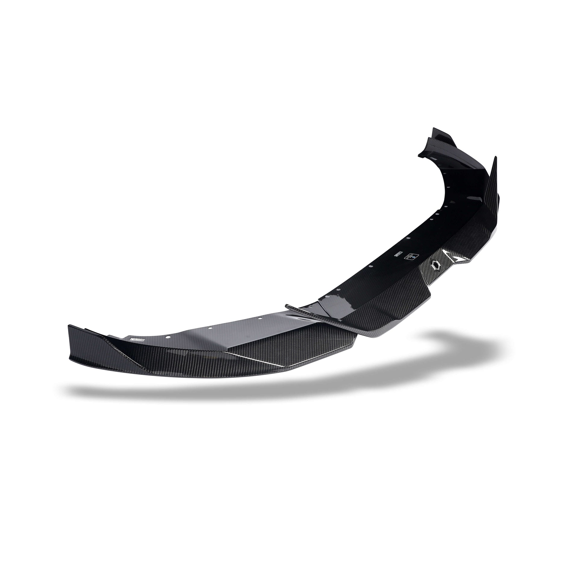BMW X3M F97 X4M F98 LCI carbon front lip lower bumper view
