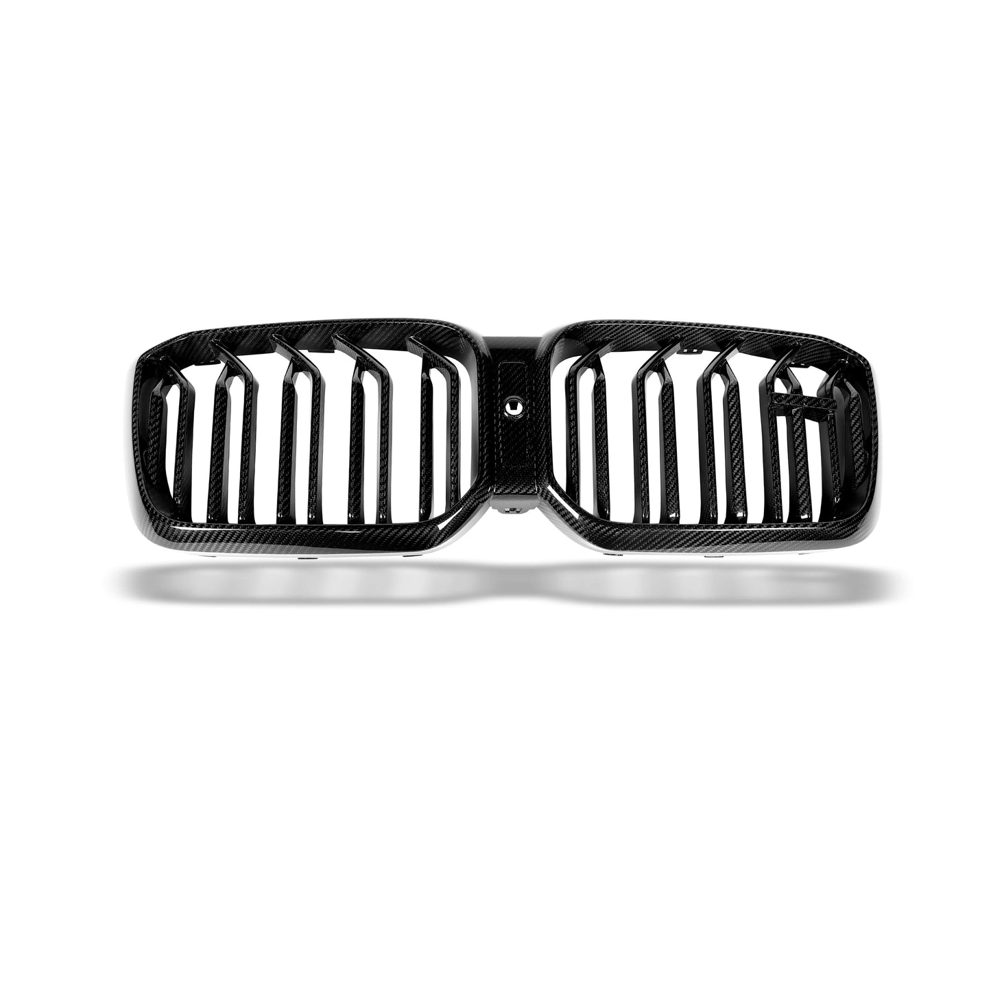 BMW X4M F98 LCI carbon fiber kidney grille detail shot