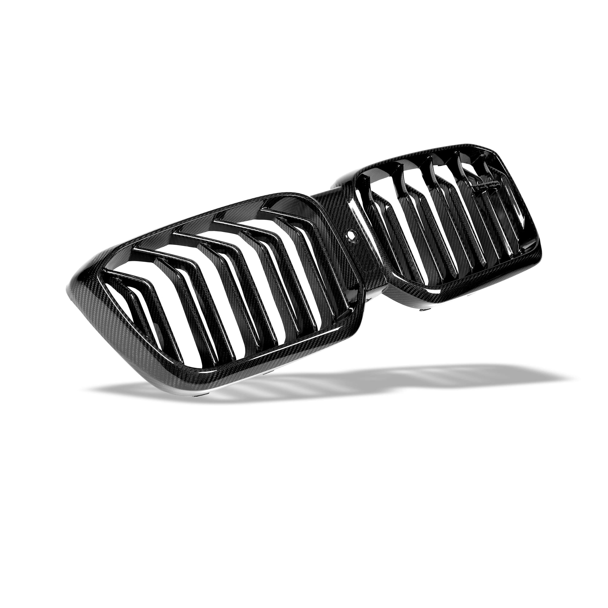 BMW X4M F98 LCI carbon fiber grille mesh pattern detail