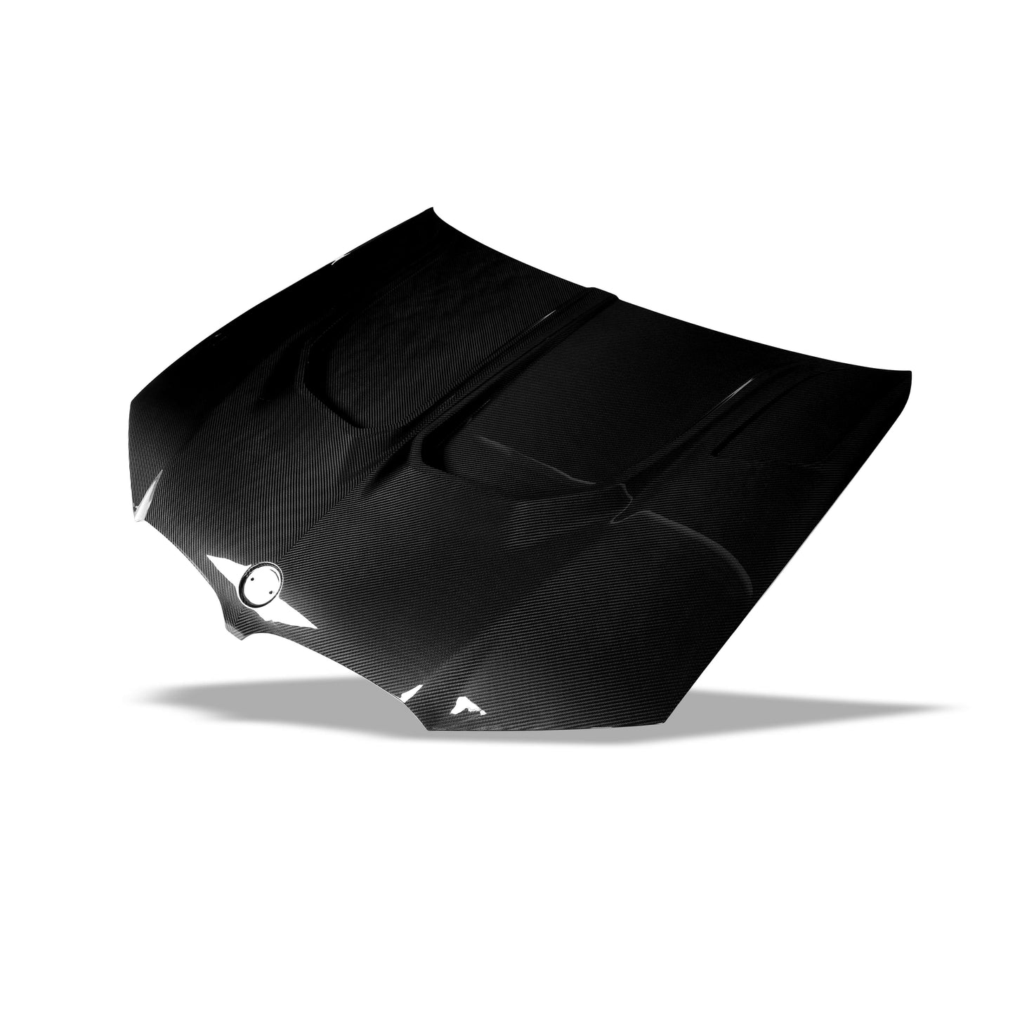 BMW X3M F97 X4M F98 LCI carbon fiber hood full top view