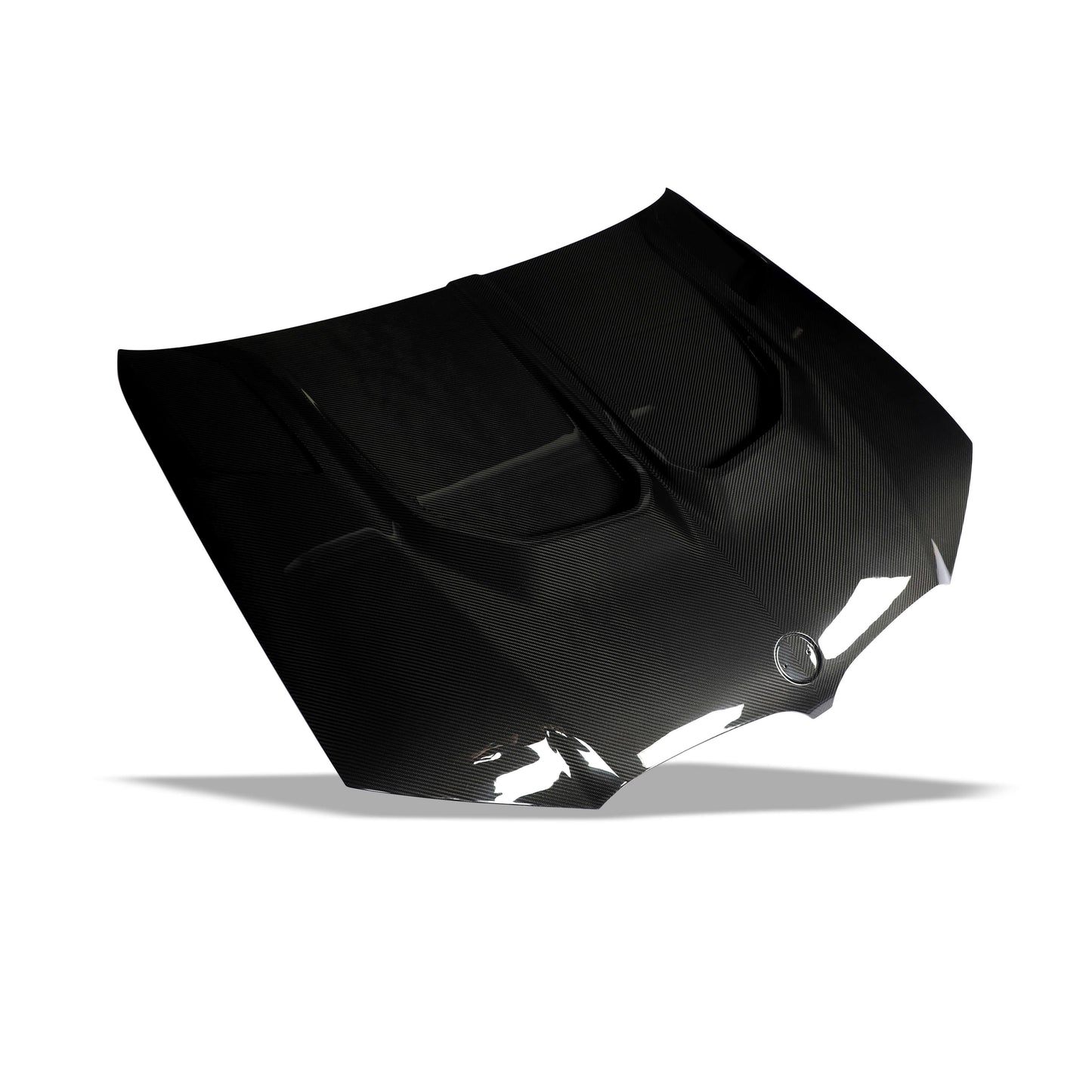 BMW X3M F97 LCI carbon hood sculpted surface detail