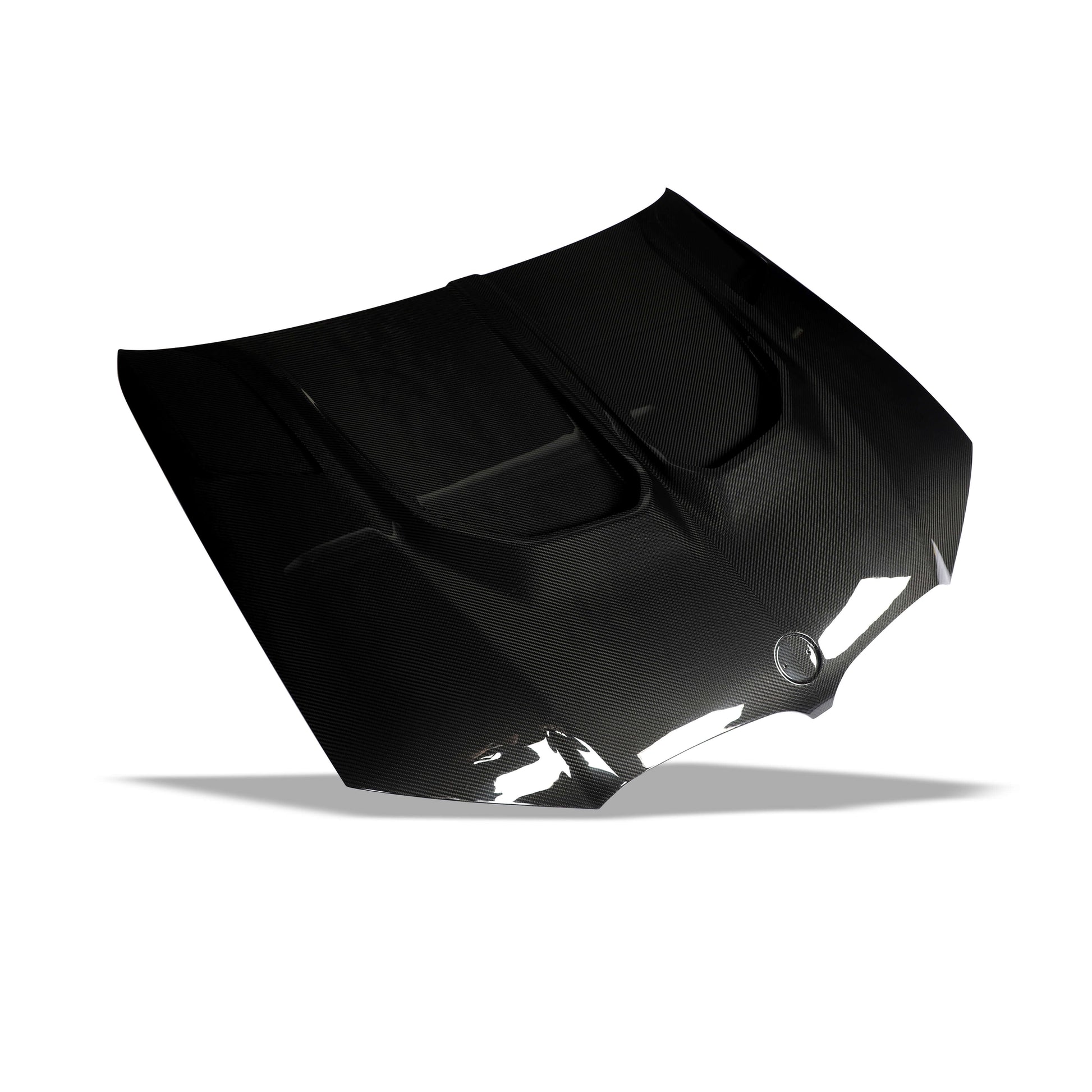 BMW X3M F97 LCI carbon hood sculpted surface detail