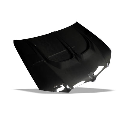 BMW X3M F97 LCI carbon hood sculpted surface detail