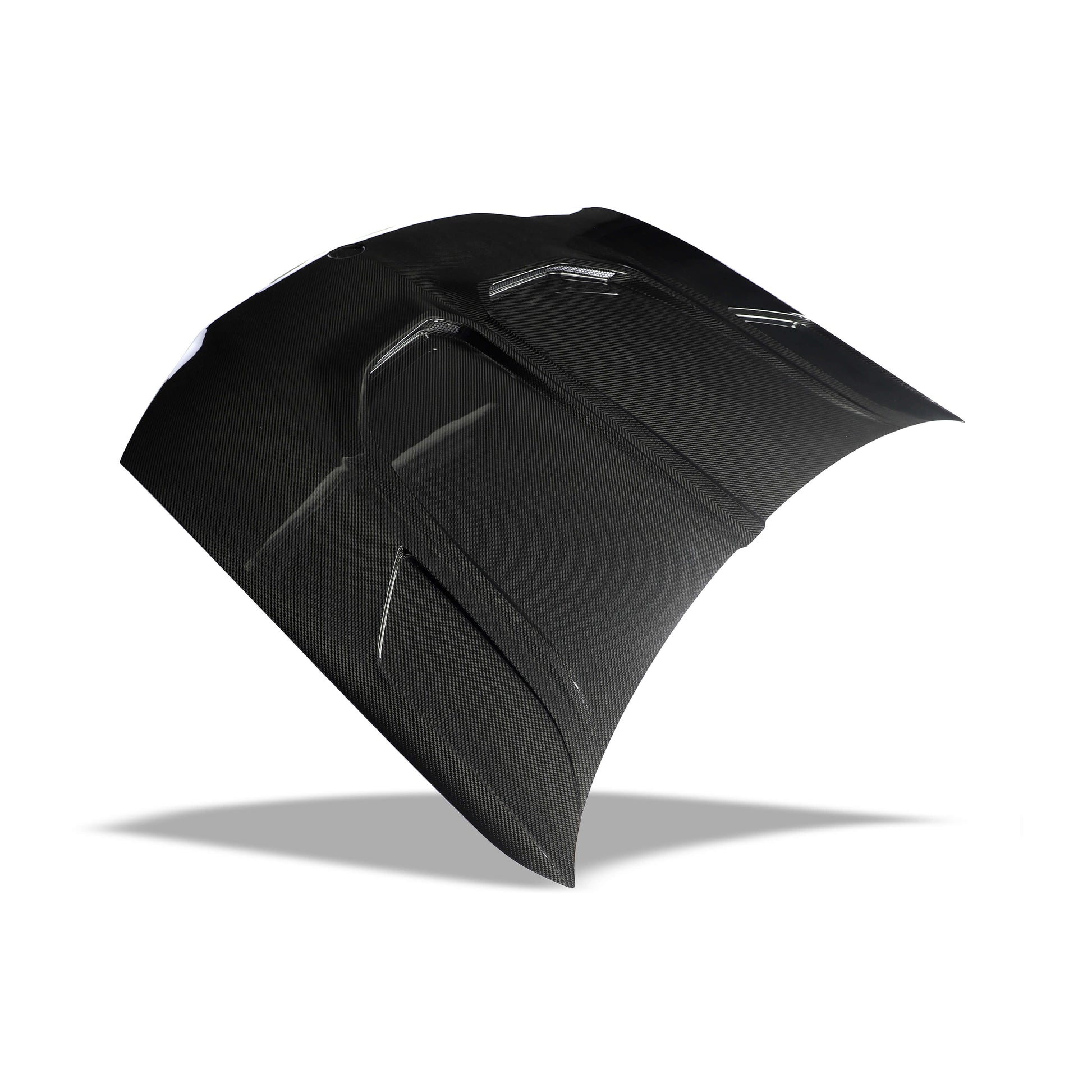 Carbon fiber bonnet for BMW X3M F97 LCI, front edge detail