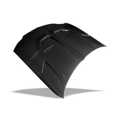Carbon fiber bonnet for BMW X3M F97 LCI, front edge detail