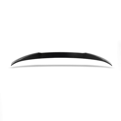 BMW X4M F98 LCI carbon fiber rear spoiler, trunk-lip detail