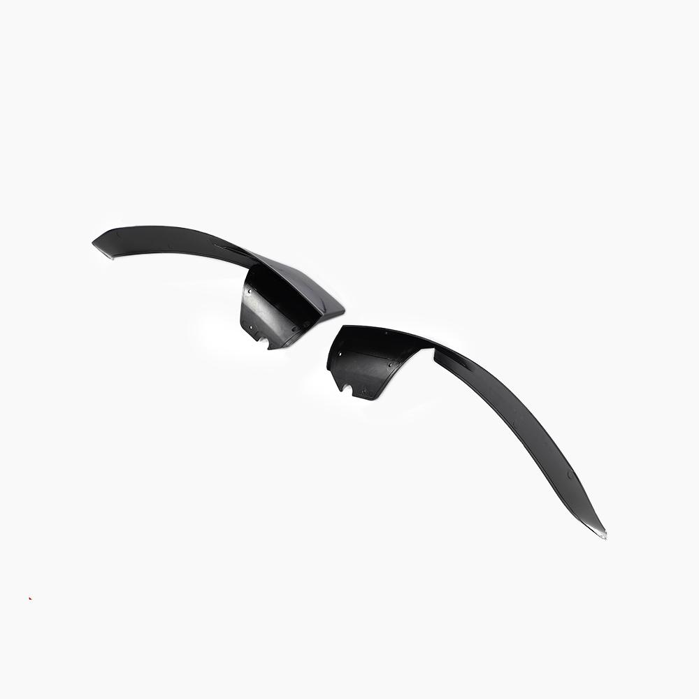 BRABUS Style Gloss Black Front Lip for Mercedes Benz A-Class W177 AMG Line Hatchback (2018+)