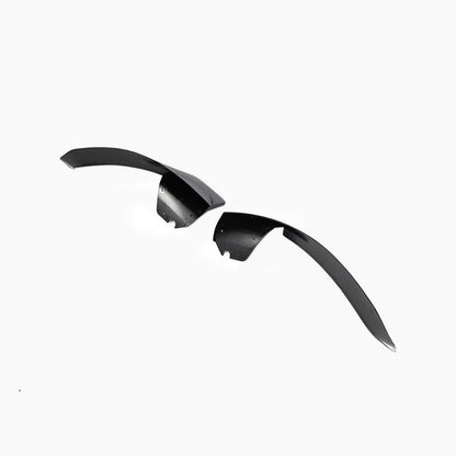 BRABUS Style Gloss Black Front Lip for Mercedes Benz A-Class W177 AMG Line Hatchback (2018+)